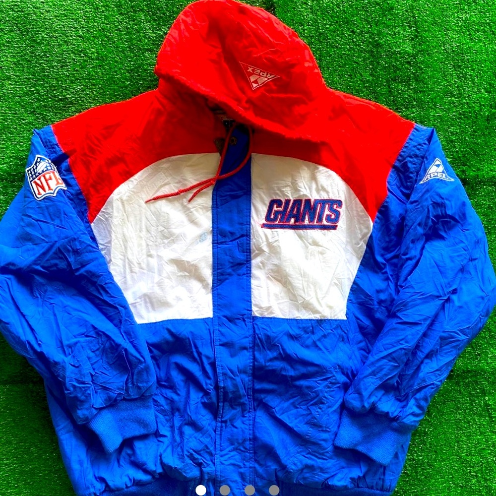 NFL NY Giants 90s Authentic Pro Line by Apex One Jacket